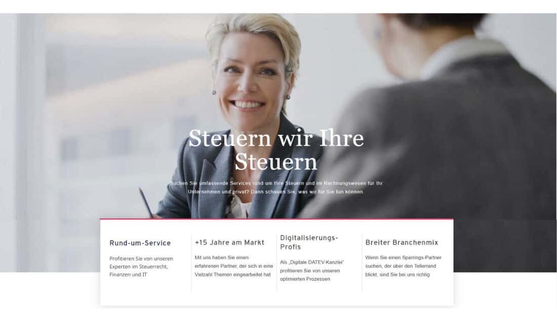 Halvar - WordPress-Vorlage für Berater, Rechtsanwälte und Steuerexperten