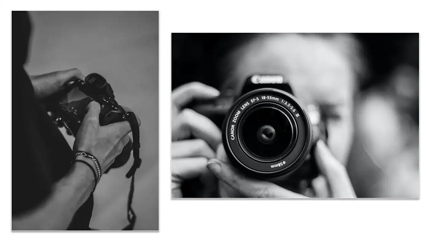 Fotografen - wichtig für die Umsetzung